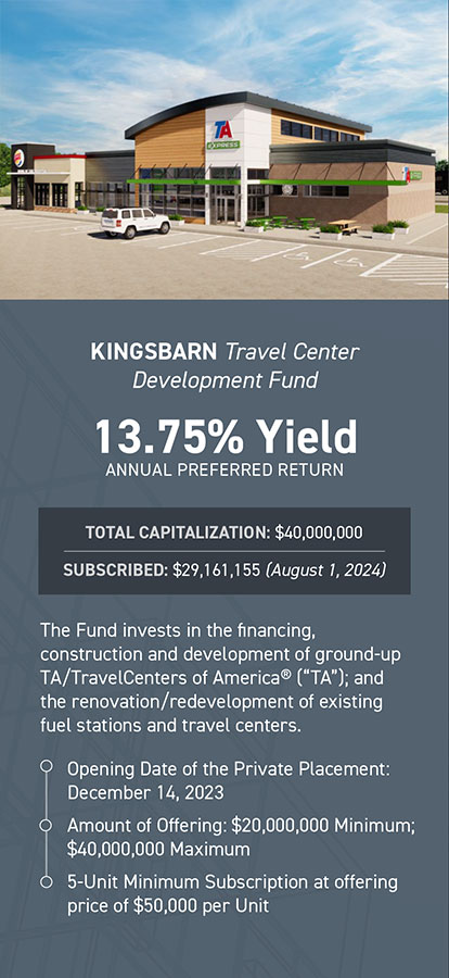 Real estate investment strategies with Kingsbarn Realty Capital